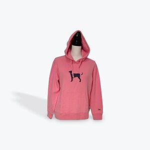 The Black Dog Coral Hoodie with Black Dog Graphic